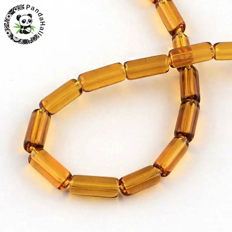10x4mm Tube Transparent Glass Bead Strands for Jewelry Making DIY, Hole: 0.5mm; about 32~33pcs/strand, 12.5
10x4mm Tube Transparent Glass Bead Strands for Jewelry Making DIY, Hole: 0.5mm; about 32~33pcs/strand, 12.5