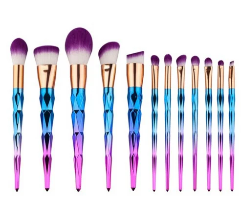 Makeup Brushes 7/12pcs Thread Rainbow Professional Make Up Brush Set Blending Powder Foundation Eyebrow Eye Contour Brush
Makeup Brushes 7/12pcs Thread Rainbow Professional Make Up Brush Set Blending Powder Foundation Eyebrow Eye Contour Brush