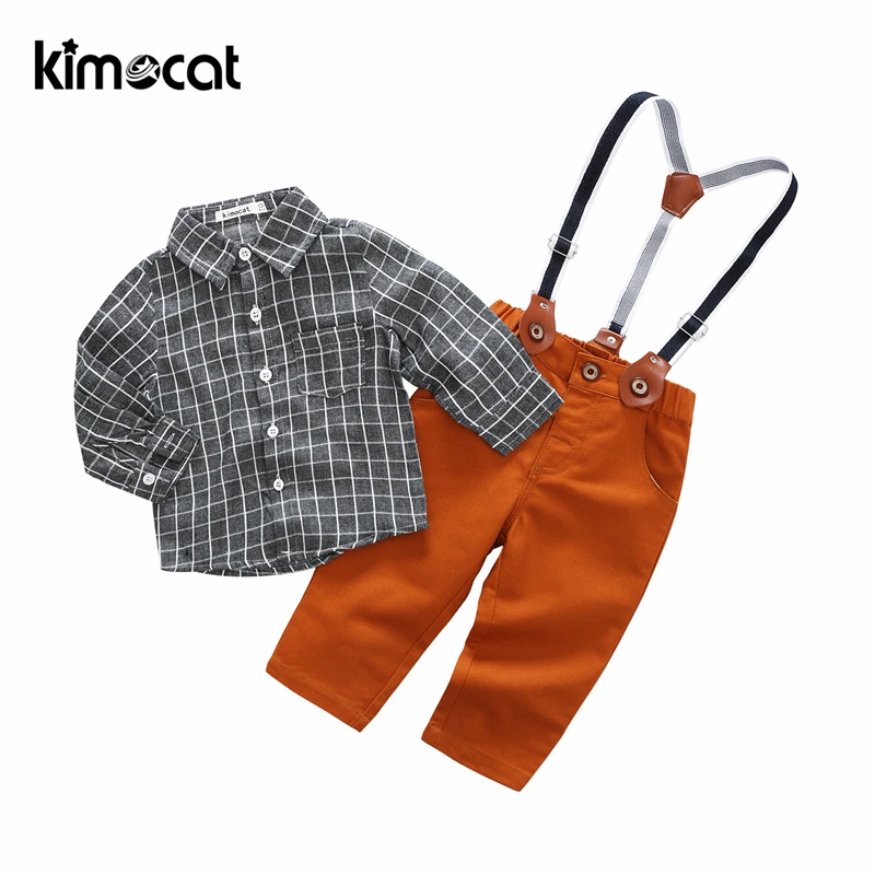 Kimocat Boys Clothing Set 2pcs Shirt+Pants Fashion Cute Infant Newborn Baby Boy Clothes Outfit Cotton Baby Tracksuit Set
Kimocat Boys Clothing Set 2pcs Shirt+Pants Fashion Cute Infant Newborn Baby Boy Clothes Outfit Cotton Baby Tracksuit Set