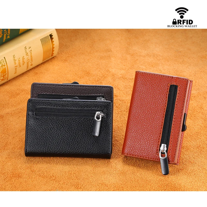BISI GORO RFID Single Box Aluminium Card Holder Metal Coin PurseTravel Card Case Wallet Men Women Business Credit Card Holder
BISI GORO RFID Single Box Aluminium Card Holder Metal Coin PurseTravel Card Case Wallet Men Women Business Credit Card Holder