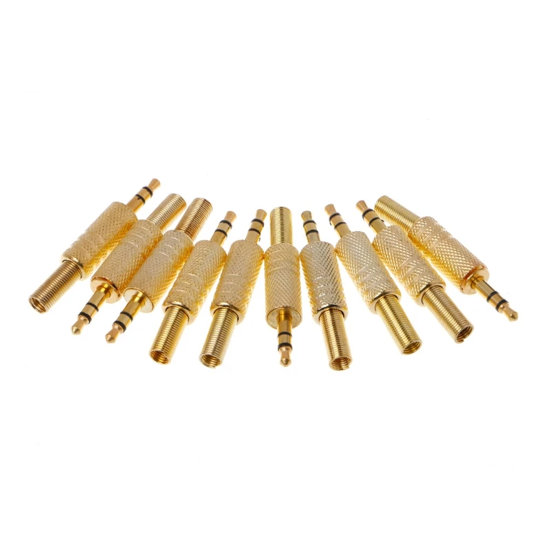 10pcs Gold Plated RCA Plug 3.5mm Audio Jack RCA Audio Jack Headphone Jack Stereo Dual Headphone Jack
10pcs Gold Plated RCA Plug 3.5mm Audio Jack RCA Audio Jack Headphone Jack Stereo Dual Headphone Jack