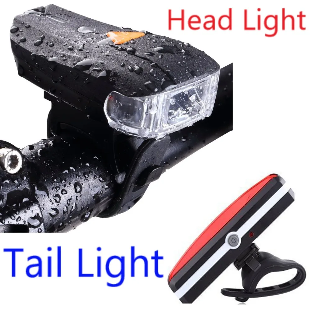 High Quality Bicycle Tail Light Kit USB Recharge 400 Lumen Bicycle Safety Headlight with Tail Light
High Quality Bicycle Tail Light Kit USB Recharge 400 Lumen Bicycle Safety Headlight with Tail Light