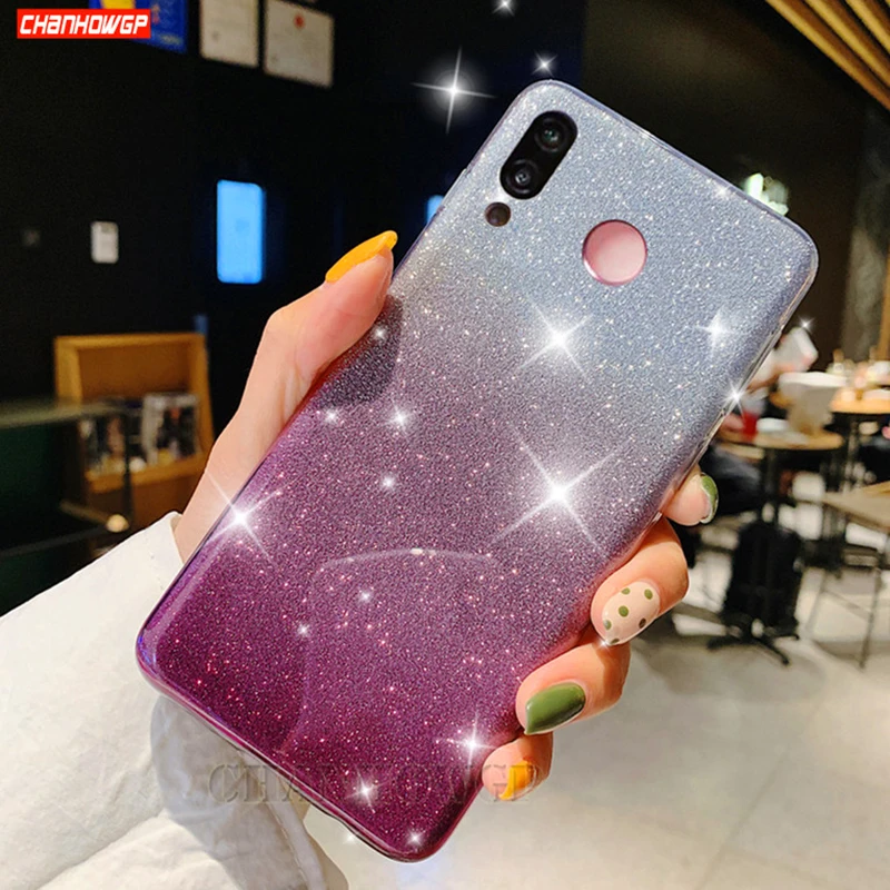 Чехол для Xiaomi Redmi Note 7 блестящие мягкие силиконовые чехлы Pro чехол телефона