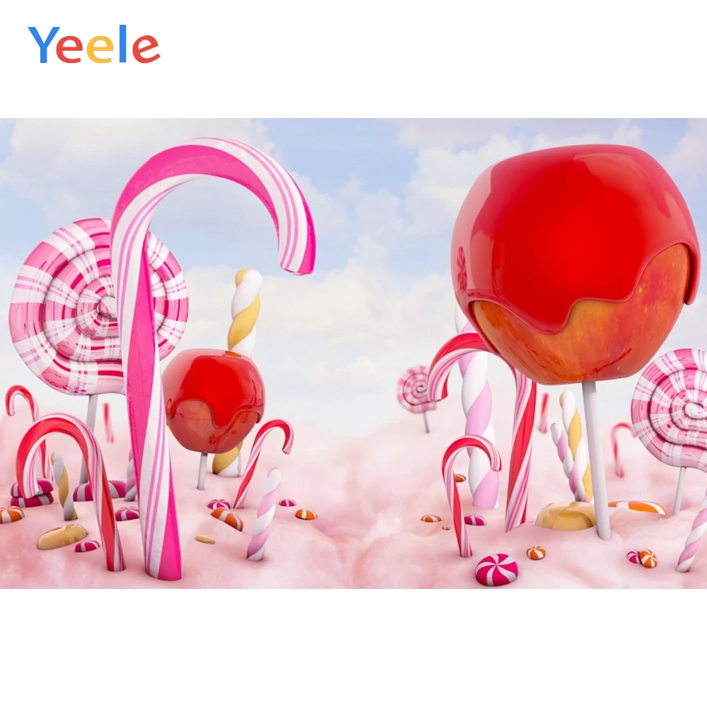 Yeele Pink Lollipops Candy Bar Party Baby Children Photography Backgrounds Customized Photographic Backdrops For Photo Studio
Yeele Pink Lollipops Candy Bar Party Baby Children Photography Backgrounds Customized Photographic Backdrops For Photo Studio