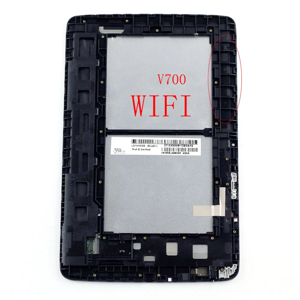 AAA+ LCD For LG G Tablet 10.1 V700 VK700 3G Wifi Version LCD Display LD101WX2 Touch Screen Digitizer Assembly with Frame
AAA+ LCD For LG G Tablet 10.1 V700 VK700 3G Wifi Version LCD Display LD101WX2 Touch Screen Digitizer Assembly with Frame