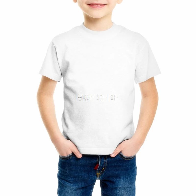 White Children's T-Shirt Boy/Girl/Children Summer Fashion T-Shirt Can Customize Your Own Pattern
White Children's T-Shirt Boy/Girl/Children Summer Fashion T-Shirt Can Customize Your Own Pattern