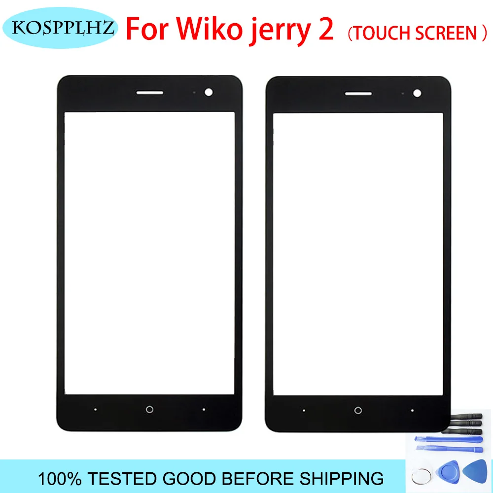 Для Wiko Jerry 2 Jerry2 сенсорный экран дигитайзер сенсор Замена оригинальная сенсорная