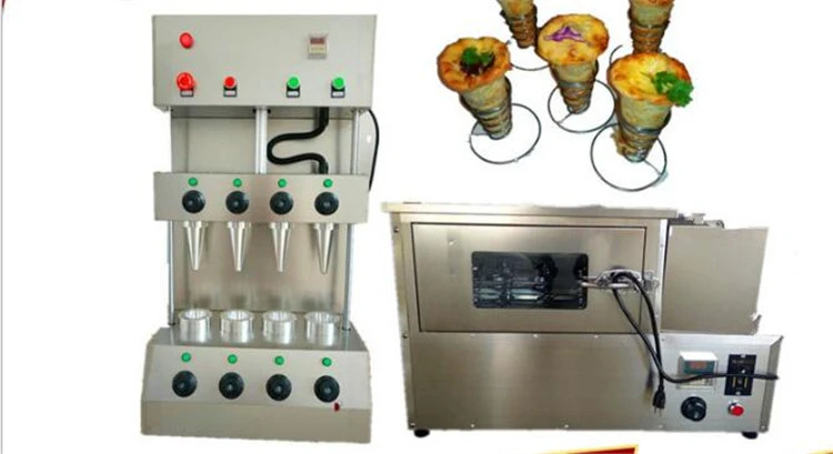 Commercial 110v stainless steel 4 heads Pizza Cone Production Machine Line Pizza Cone Baking Machine and electric pizza oven
Commercial 110v stainless steel 4 heads Pizza Cone Production Machine Line Pizza Cone Baking Machine and electric pizza oven