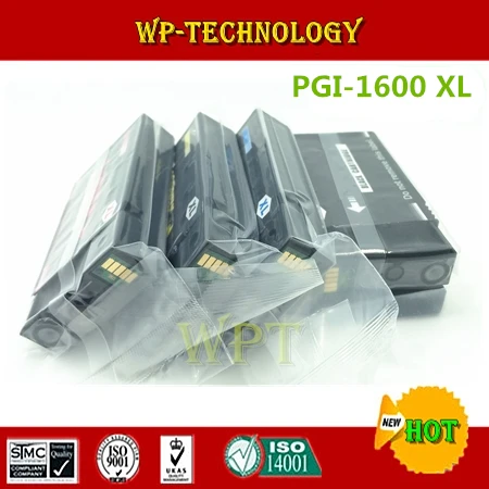 compatible ink cartridges suit for PGI1600 K C M Y , PGI-1600 xl suit for Canon MAXIFY MB2060 MAXIFY MB2360
compatible ink cartridges suit for PGI1600 K C M Y , PGI-1600 xl suit for Canon MAXIFY MB2060 MAXIFY MB2360
