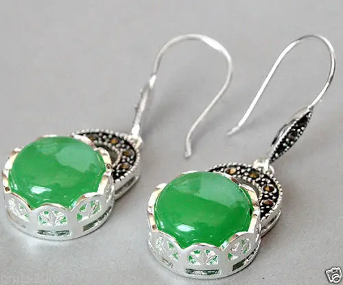 mujer wedding Gift word Love Fashion 925 Sterling Natural Green gem Marcasite Earrings for women jewelry -jewelry
mujer wedding Gift word Love Fashion 925 Sterling Natural Green gem Marcasite Earrings for women jewelry -jewelry