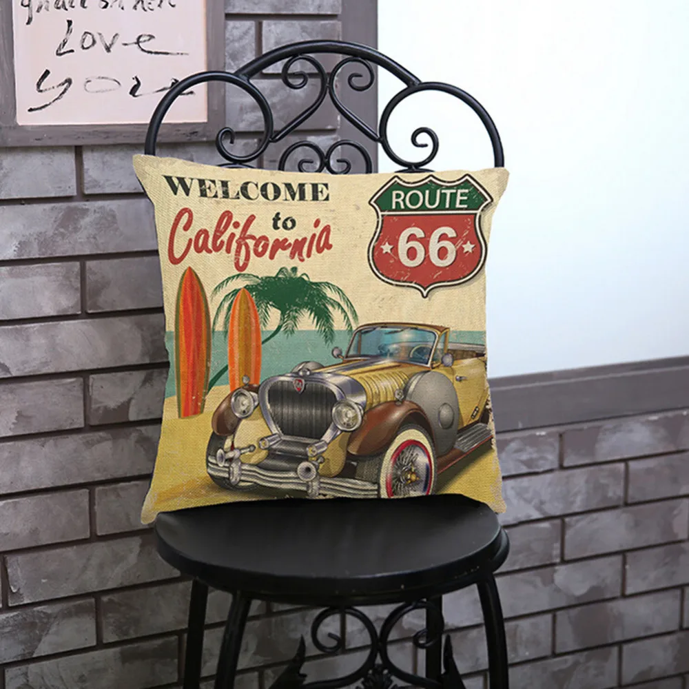 Retro Car Paris Bus Red Taxi Cushion Cover Home Decor Sofa Car Seat Decorative Pillow Case Route US 66 Garage Throw Pillows
Retro Car Paris Bus Red Taxi Cushion Cover Home Decor Sofa Car Seat Decorative Pillow Case Route US 66 Garage Throw Pillows