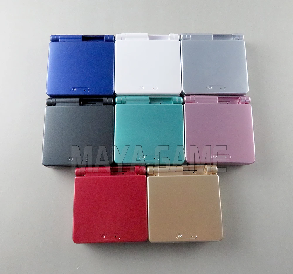 Новый чехол для Gameboy Advance SP сменный корпус с крышкой и винтами GBA SP|Запасные части| |