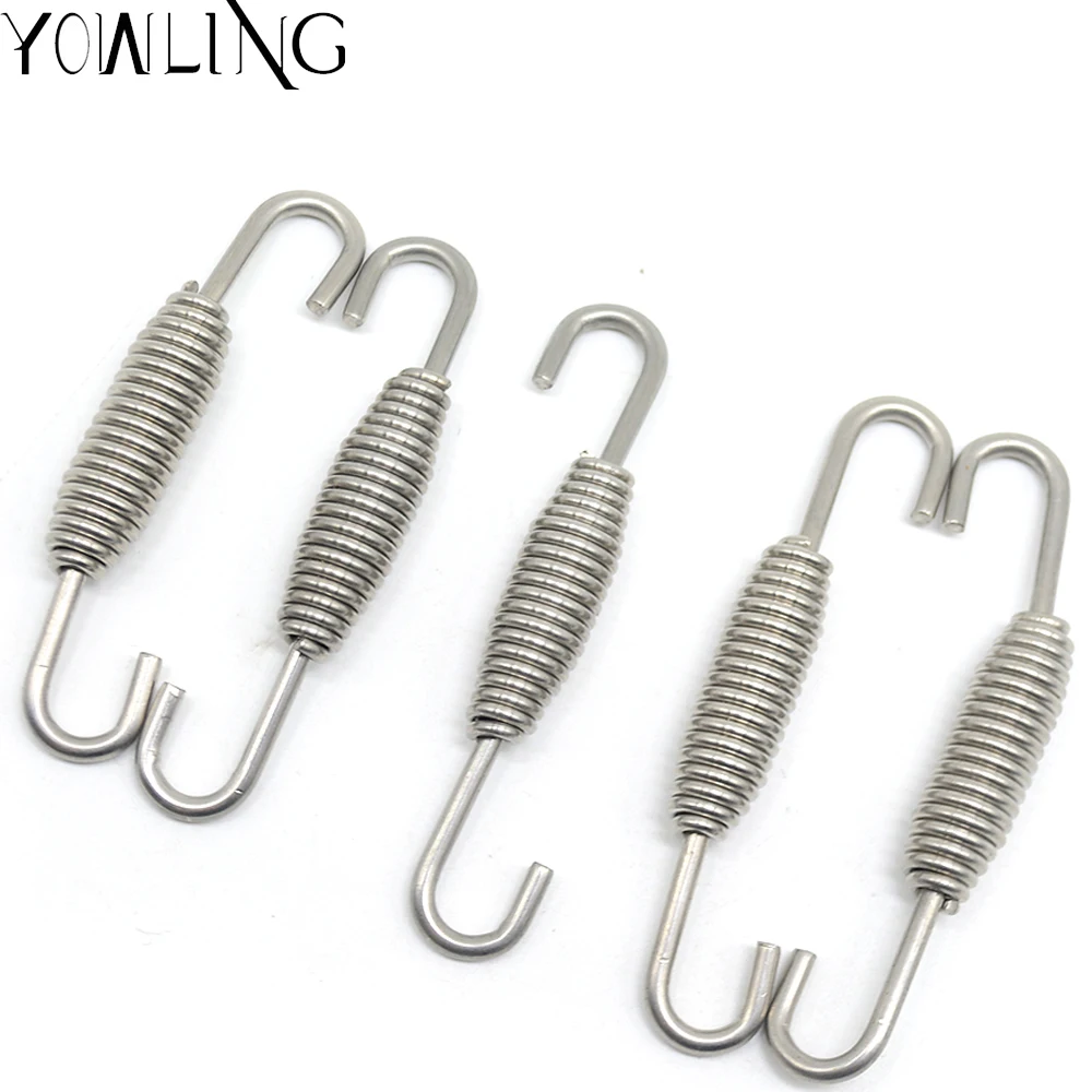 5pcs/lot Tension Spring With Hook extension For Tensile Exhaust Mid Pipe Muffler Dirt bike Enduro Off Road ATV Moto Escape
5pcs/lot Tension Spring With Hook extension For Tensile Exhaust Mid Pipe Muffler Dirt bike Enduro Off Road ATV Moto Escape