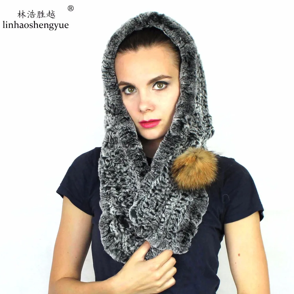 Linhaoshengyue 2017 NEW hot Real Rex rabbit fur women cap scarf hat with raccoon fur ball fashion warm
Linhaoshengyue 2017 NEW hot Real Rex rabbit fur women cap scarf hat with raccoon fur ball fashion warm