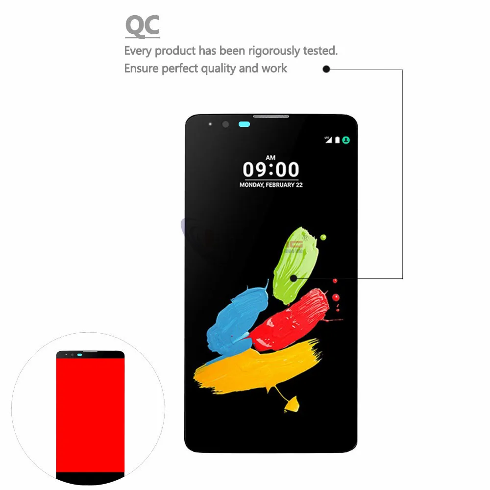original 5.7'' Display For LG Stylus 2 Plus K530 K530F K535 LCD with Touch Screen Digitizer Assembly Replacement Parts
original 5.7'' Display For LG Stylus 2 Plus K530 K530F K535 LCD with Touch Screen Digitizer Assembly Replacement Parts