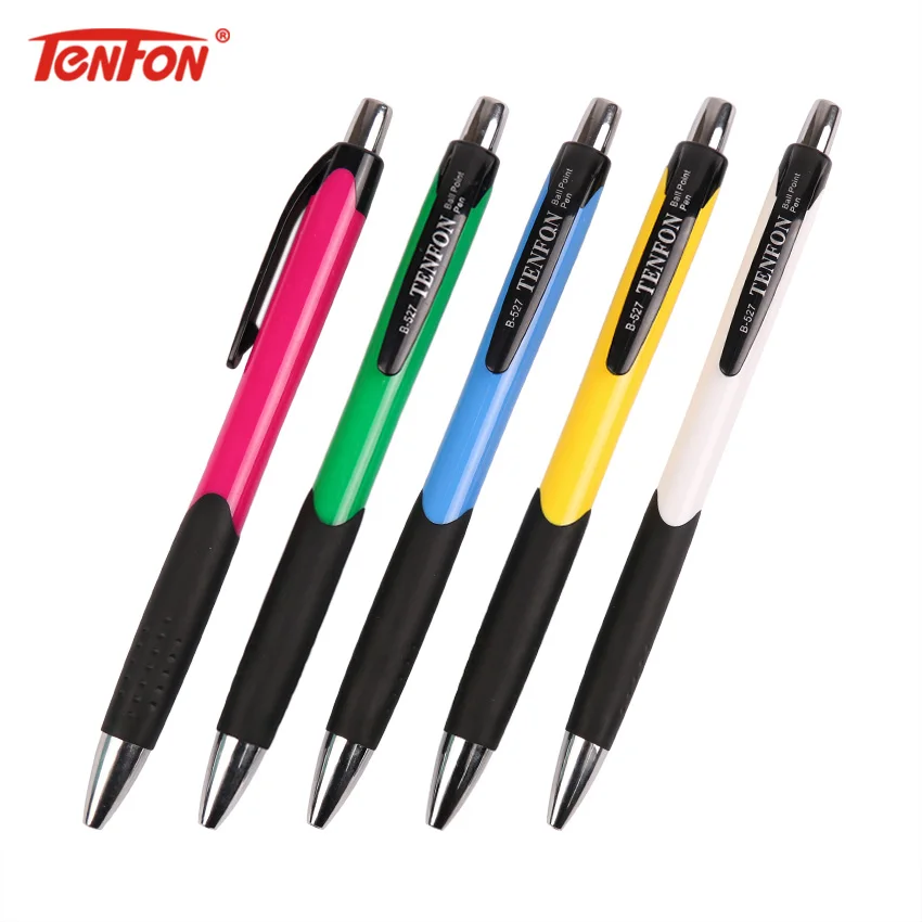TENFON 1PC Blue Ink Ballpoint Pen 0.7mm Classic Office Accessories Pens Stationery Escolar Material School Supplies B-527
TENFON 1PC Blue Ink Ballpoint Pen 0.7mm Classic Office Accessories Pens Stationery Escolar Material School Supplies B-527