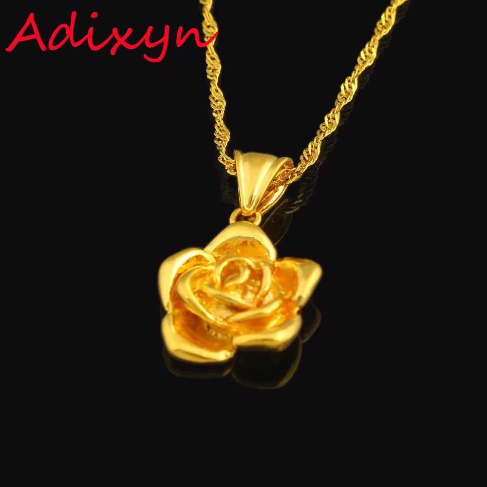 Adixyn Flower Pendant Necklace For Women/Girls Gold Color/Copper African/Middle Easter Jewelry
Adixyn Flower Pendant Necklace For Women/Girls Gold Color/Copper African/Middle Easter Jewelry