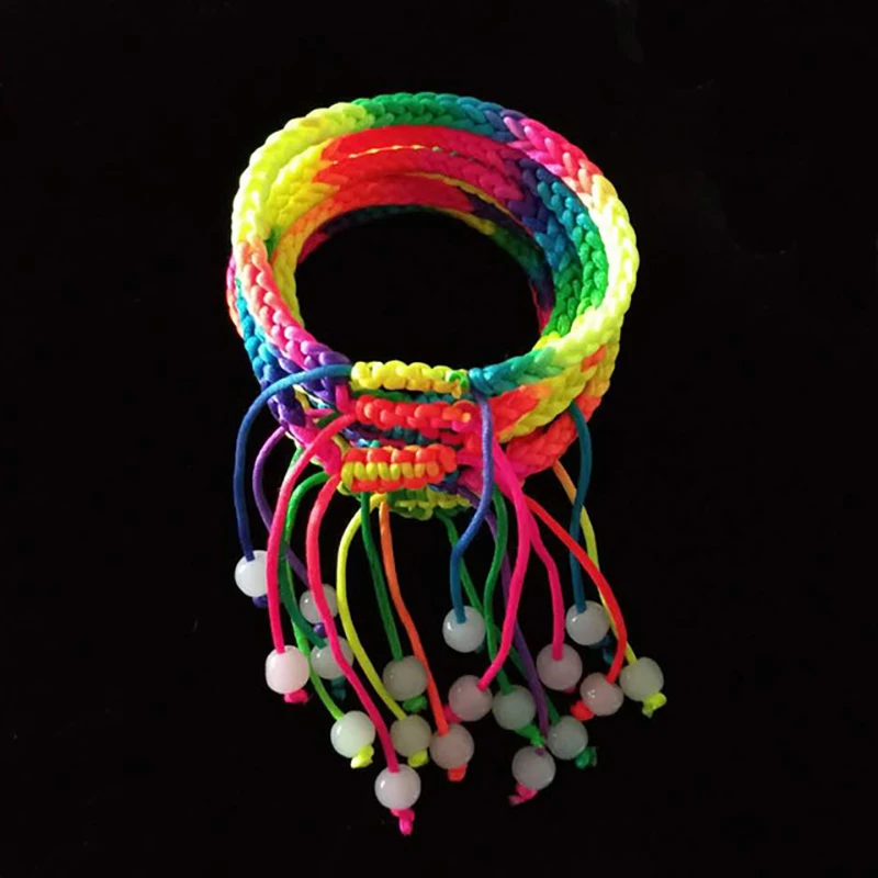 10 x Cotton Rainbow Macrame Multi-Colour Braided Cord Thread Adjustable Opening Cuff Bracelets Unisex Handmade Jewelry
10 x Cotton Rainbow Macrame Multi-Colour Braided Cord Thread Adjustable Opening Cuff Bracelets Unisex Handmade Jewelry
