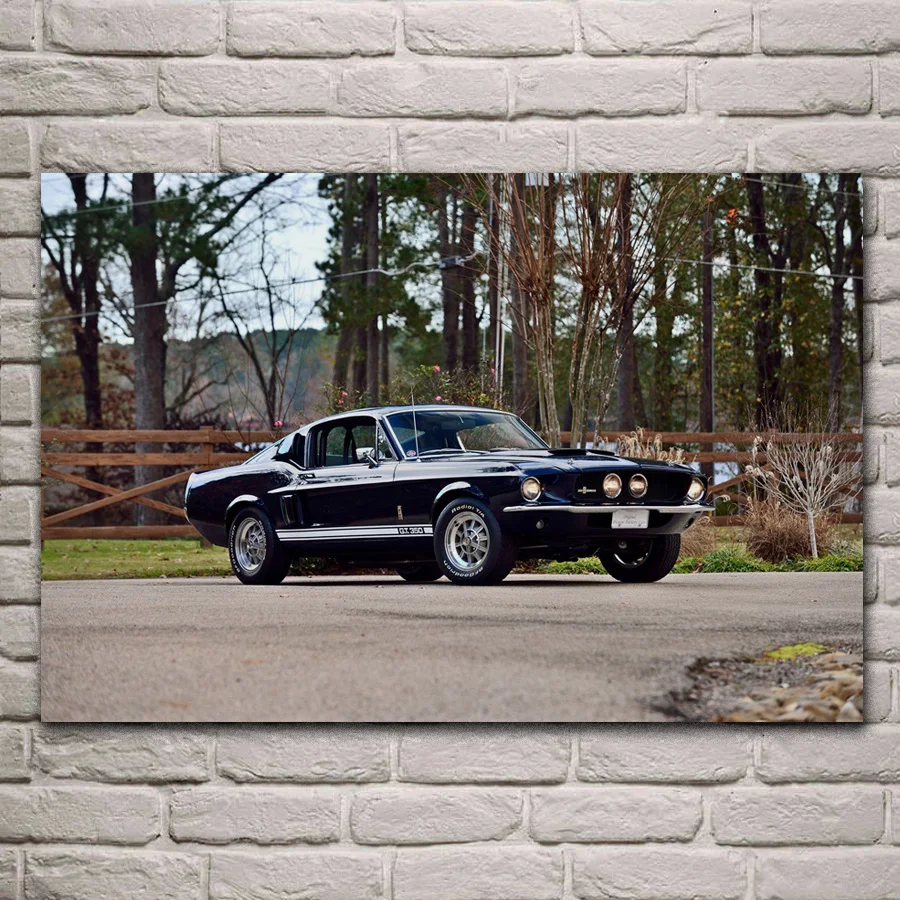1967 Mustang Sheby GT350 Fastback Muscla Classic Old car fabric posters on the wall picture home living room decoration KD129
1967 Mustang Sheby GT350 Fastback Muscla Classic Old car fabric posters on the wall picture home living room decoration KD129