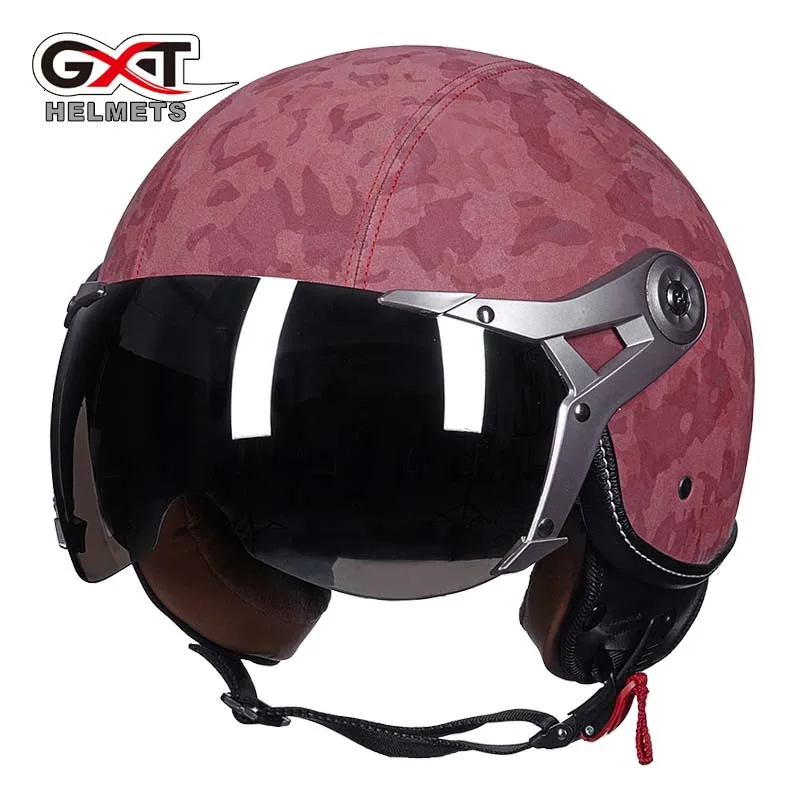 Half face motorcycle helmet electric bicycle helmets Air Force Vintage G-288 Retro style motorbike helmets made of ABS SIZE L XL
Half face motorcycle helmet electric bicycle helmets Air Force Vintage G-288 Retro style motorbike helmets made of ABS SIZE L XL