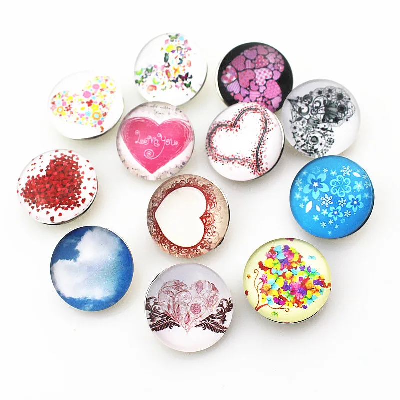 100pcs/lot Mix Love Heart Snap Buttons for 18mm Snap Bracelet&Bangles DIY Snap Jewelry Charms
100pcs/lot Mix Love Heart Snap Buttons for 18mm Snap Bracelet&Bangles DIY Snap Jewelry Charms