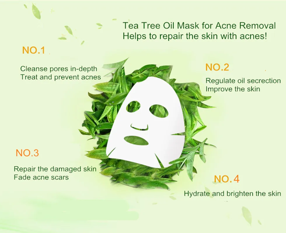 JonDe Teatree Oil Mask Маска для Удаления Прыщей лечение акне и жирной кожи | Красота