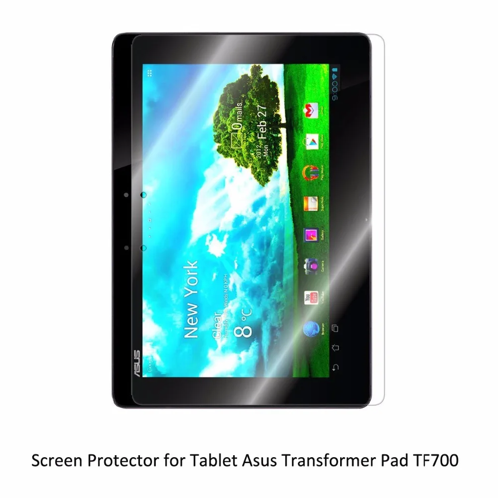 Clear LCD PET Film Anti-Scratch/ Anti-Bubble / Touch Responsive Screen Protector for Tablet Asus Transformer Pad TF700
Clear LCD PET Film Anti-Scratch/ Anti-Bubble / Touch Responsive Screen Protector for Tablet Asus Transformer Pad TF700
