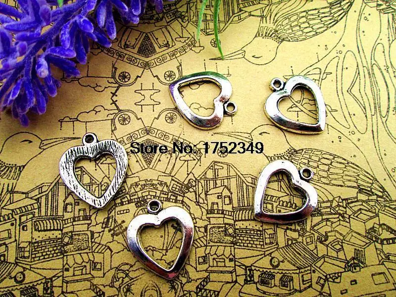 20pcs Heart charms-antique Tibetan silver Heart Pendants/Charms,Heart Connector DIY Supplies,20x21mm
20pcs Heart charms-antique Tibetan silver Heart Pendants/Charms,Heart Connector DIY Supplies,20x21mm