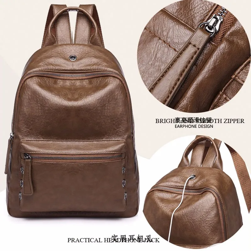 Arsmundi New High Quality Women Backpack PU Leather Fashion Casual Ladies Backpack School Bags For Teenager Travel Shoulder Bag
Arsmundi New High Quality Women Backpack PU Leather Fashion Casual Ladies Backpack School Bags For Teenager Travel Shoulder Bag