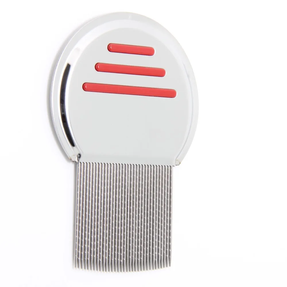 Get down to Nitty gritty Lice Comb Nit Free Kids Hair Rid Headlice stainless steel Metal Teeth remove nit brush--Red
Get down to Nitty gritty Lice Comb Nit Free Kids Hair Rid Headlice stainless steel Metal Teeth remove nit brush--Red