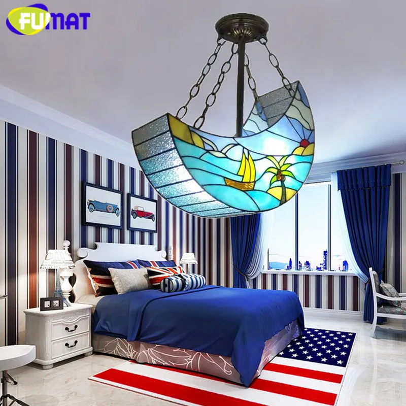 FUMAT Pendants Light Stained Glass Tiffany Hanging Lighting Fixture Children Bedroom LED Hanglamp Lights Sea Art Pendant Lamp
FUMAT Pendants Light Stained Glass Tiffany Hanging Lighting Fixture Children Bedroom LED Hanglamp Lights Sea Art Pendant Lamp