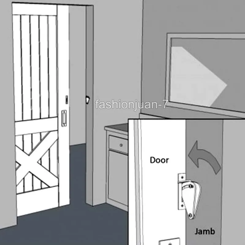 Brand New 2Pieces Stainless Steel Sliding Barn Door Lock for 35/45mm Door Panel 
Brand New 2Pieces Stainless Steel Sliding Barn Door Lock for 35/45mm Door Panel