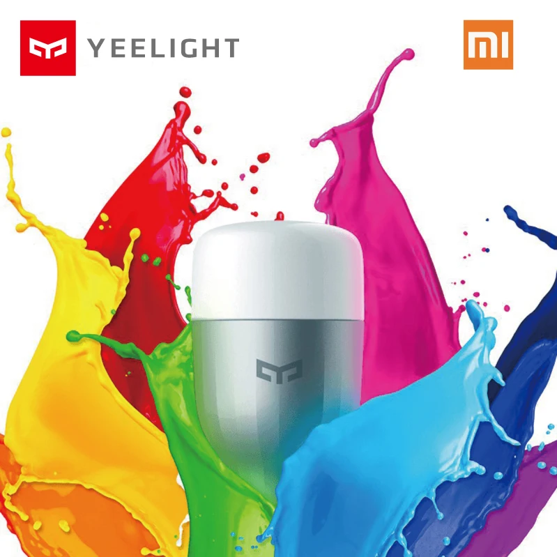 Xiaomi Yeelight Blue II LED Smart Bulb 1S Colourful Color E27 9W 600 Lumens Mi Light Smart Phone WiFi Remote Control
Xiaomi Yeelight Blue II LED Smart Bulb 1S Colourful Color E27 9W 600 Lumens Mi Light Smart Phone WiFi Remote Control