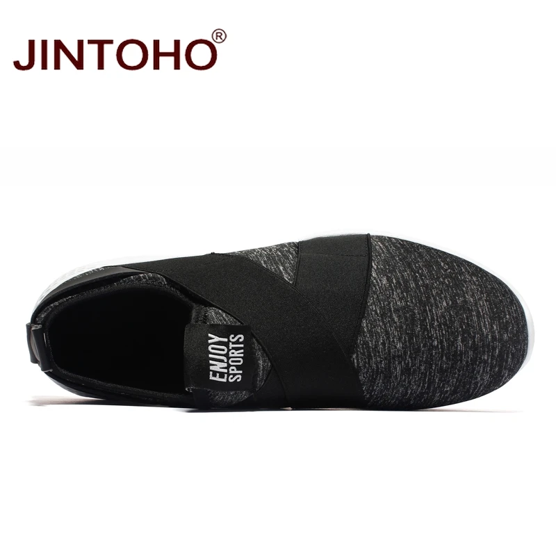 JINTOHO Big Size Brand Men Casual Shoes Fashion Breathable For Cheap Boat Slip On Loafers Shose | Обувь