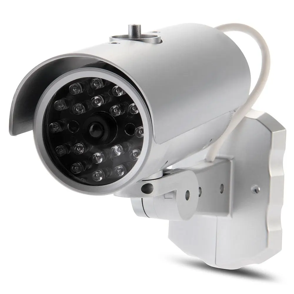 2 Packs Dummy Security Camera IR 18 LED CCTV Camera Indoor Outdoor Fake Simulation
2 Packs Dummy Security Camera IR 18 LED CCTV Camera Indoor Outdoor Fake Simulation