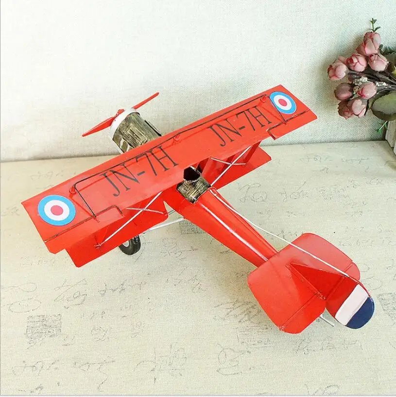 New Large Handmade Vintage Metal Plane Model Retro Aircraft Glider Biplane Toys Kid Gift Home Shop Window Decoration 35*31*9cm
New Large Handmade Vintage Metal Plane Model Retro Aircraft Glider Biplane Toys Kid Gift Home Shop Window Decoration 35*31*9cm