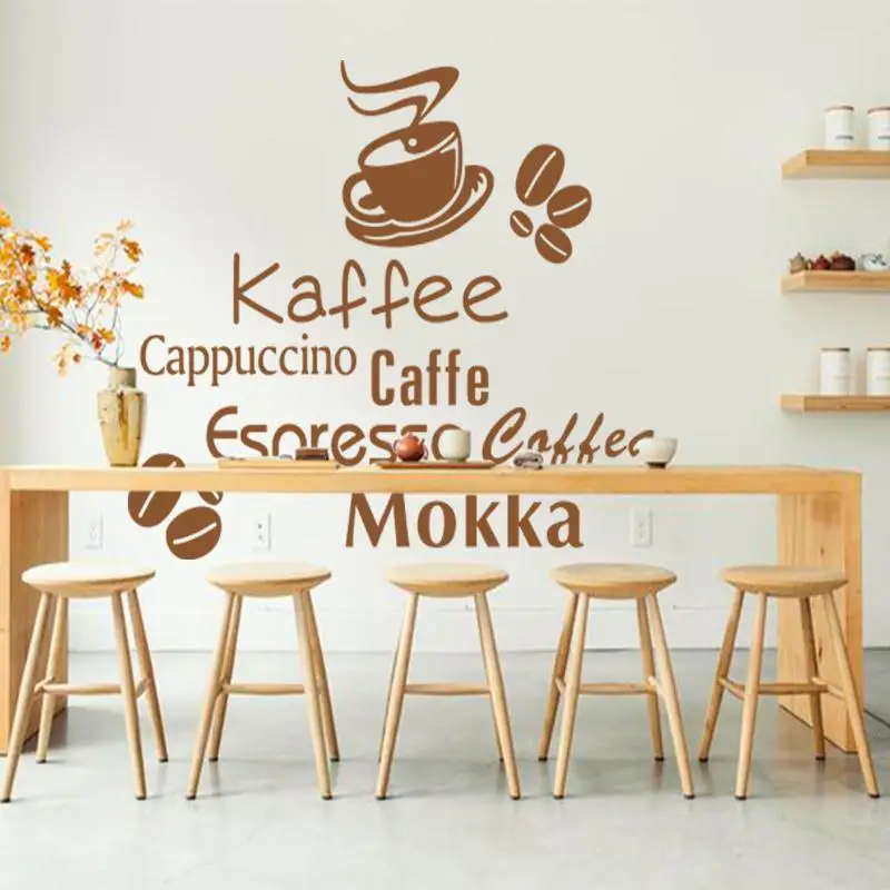 Art design home decoration waterproof PVC wall sticker creative words vinyl coffee kitchen decor wall decals for bar or shop
Art design home decoration waterproof PVC wall sticker creative words vinyl coffee kitchen decor wall decals for bar or shop
