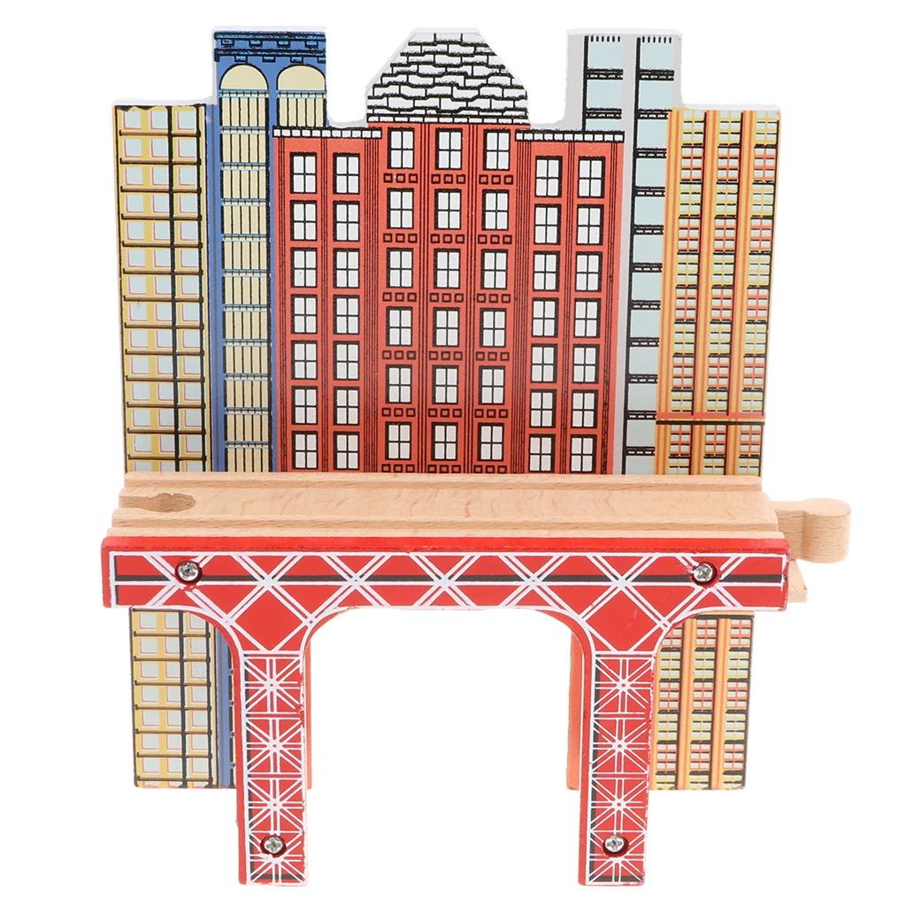Wooden Railway Train Set Viaduct Building Accessories 3D Puzzle Early Developmental Toy for Kids
Wooden Railway Train Set Viaduct Building Accessories 3D Puzzle Early Developmental Toy for Kids