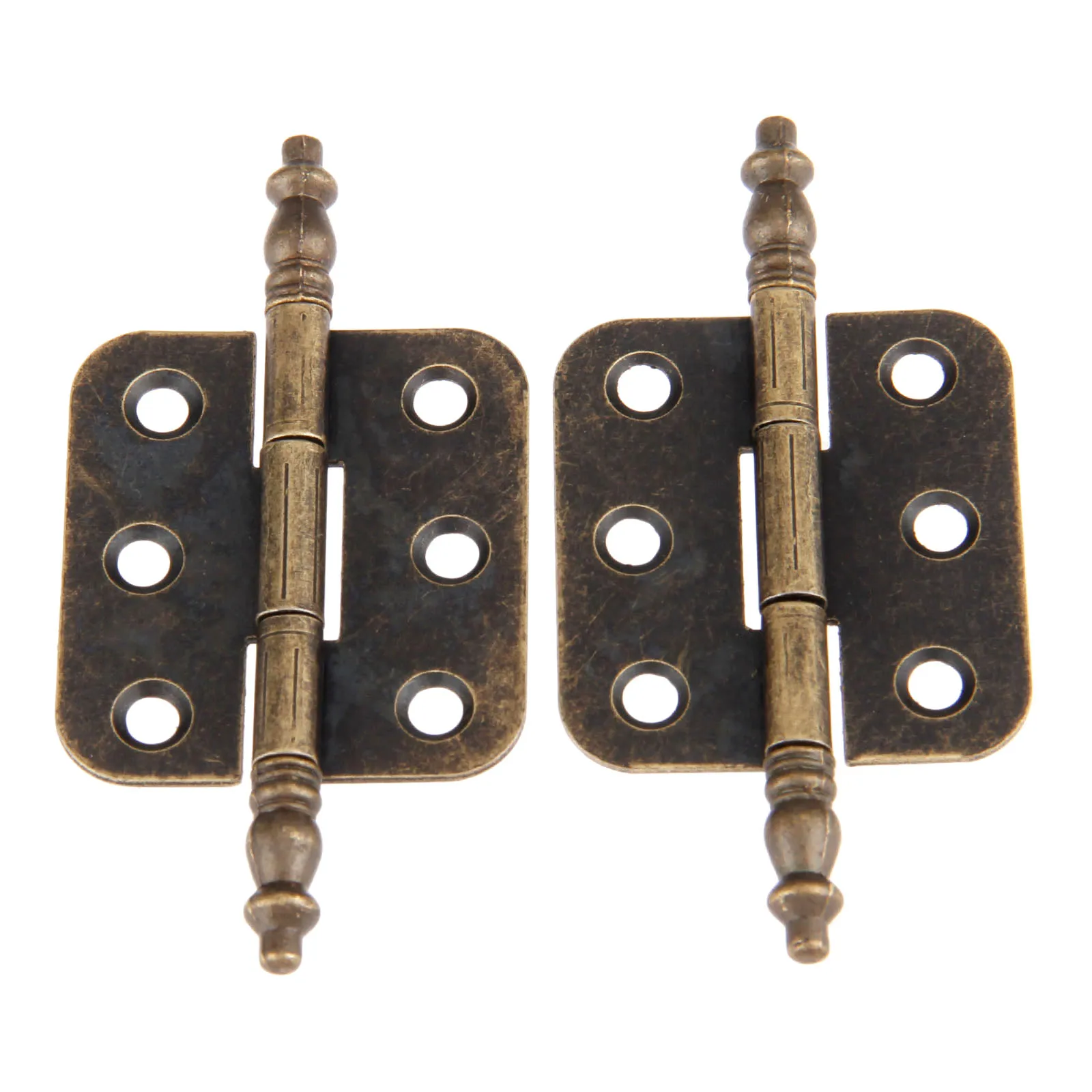 DRELD 2Pcs 70*35mm Antique Crown Head Door Cabinet Hinges 6 Holes Jewelry Box Drawer Cupboard Decorative Hinge for Furniture
DRELD 2Pcs 70*35mm Antique Crown Head Door Cabinet Hinges 6 Holes Jewelry Box Drawer Cupboard Decorative Hinge for Furniture