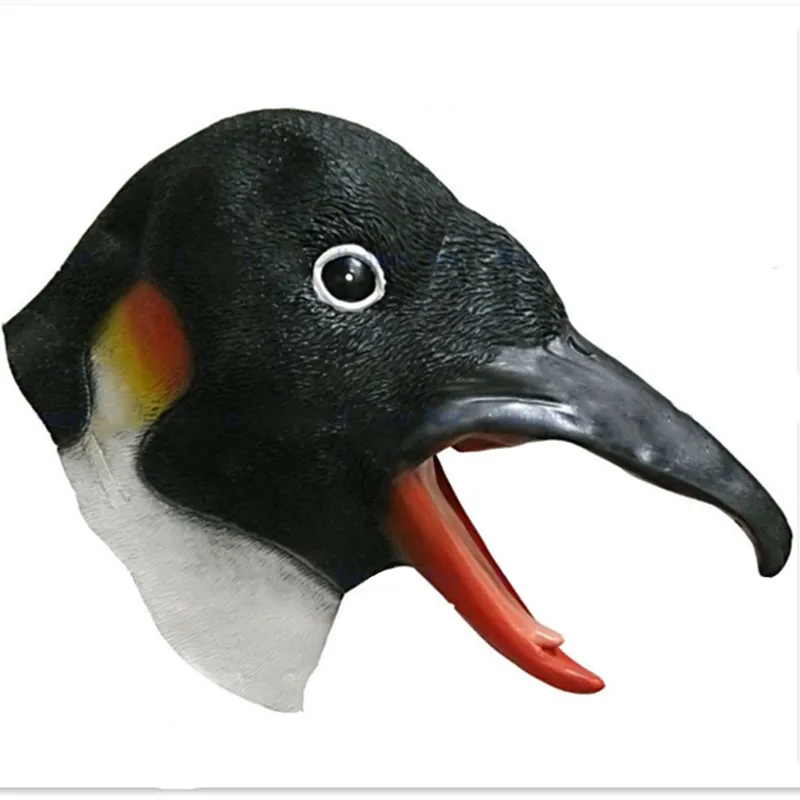 realistic animal penguin mask Latex Bird Halloween party lifelike animals Cosplay
realistic animal penguin mask Latex Bird Halloween party lifelike animals Cosplay