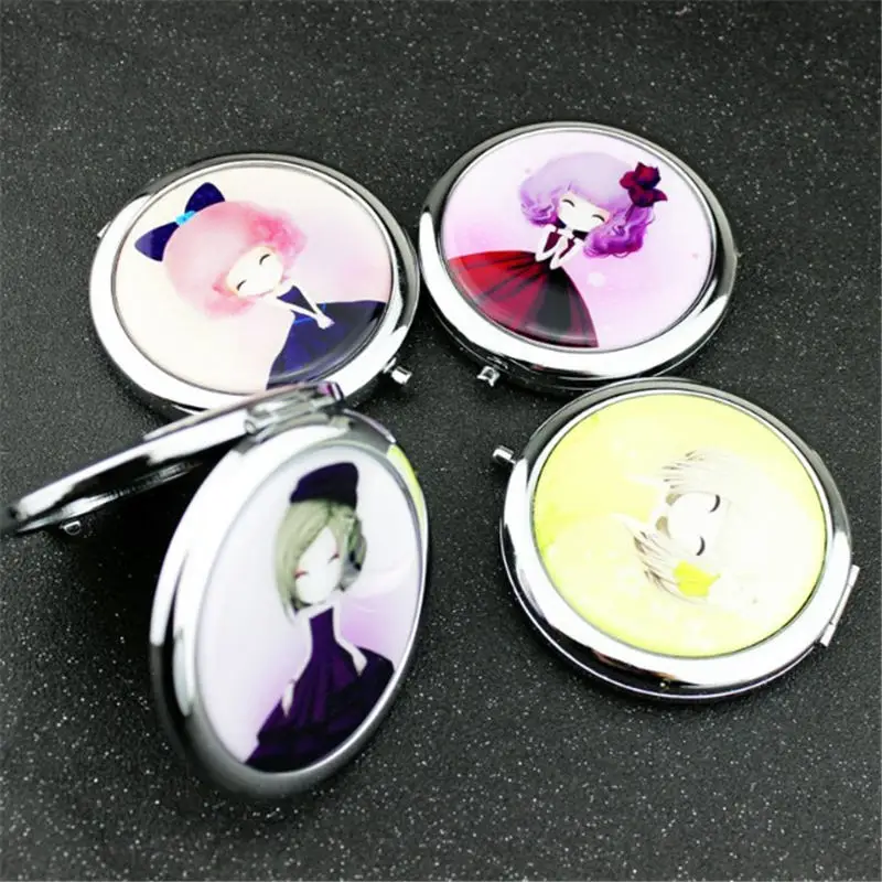 1 PC Mini Makeup Compact Pocket Mirror Portable Two-side Folding Make Up Mirror Women Vintage Cosmetic Mirrors For Gift
1 PC Mini Makeup Compact Pocket Mirror Portable Two-side Folding Make Up Mirror Women Vintage Cosmetic Mirrors For Gift