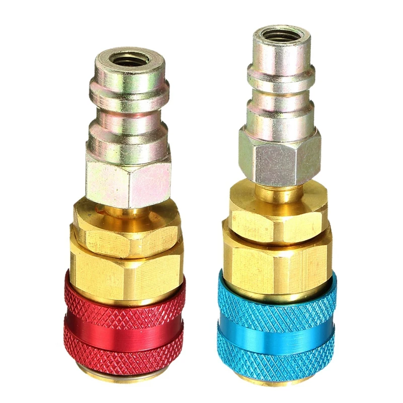 High and Low Side Expansion Adapter R134A Freon Quick Connector Adapter Automotive Air Conditioning Accessories for Ford for B
High and Low Side Expansion Adapter R134A Freon Quick Connector Adapter Automotive Air Conditioning Accessories for Ford for B