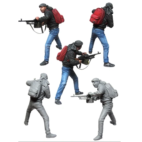 1/35 Arabia self-de Military scene combination modern kit Figure soldiers GK Military theme Uncoated No colour
1/35 Arabia self-de Military scene combination modern kit Figure soldiers GK Military theme Uncoated No colour