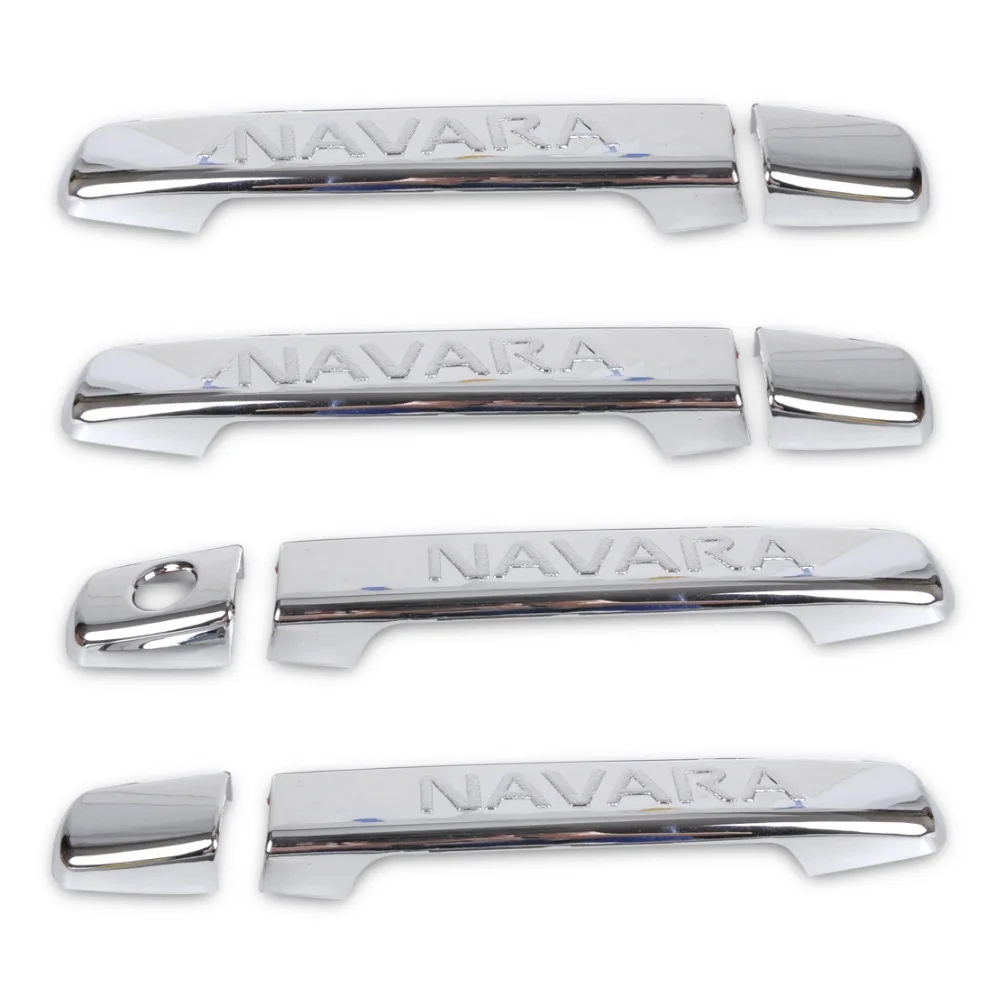 FUNDUOO New Chrome Side Door Handle Cover Trim Sticker For Nissan Navara Frontier D40 4 door 2005 2006 2007 2008 2009
FUNDUOO New Chrome Side Door Handle Cover Trim Sticker For Nissan Navara Frontier D40 4 door 2005 2006 2007 2008 2009