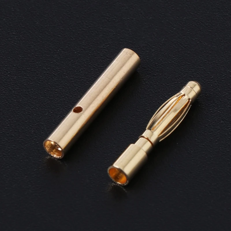 20pair Bullet Connector Brushless Motor Banana Plug ESC Battery Accessory For Connection
20pair Bullet Connector Brushless Motor Banana Plug ESC Battery Accessory For Connection