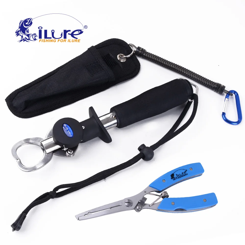 iLure stainless steel fishing control grip claw lure multifunctional pliers hook fishing pliers fishing tools mastering set
iLure stainless steel fishing control grip claw lure multifunctional pliers hook fishing pliers fishing tools mastering set