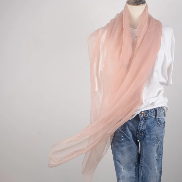 Super long 100% real silk long scarf winter summer vacation solid color multi colors light clear long silk scarf silk stole
Super long 100% real silk long scarf winter summer vacation solid color multi colors light clear long silk scarf silk stole