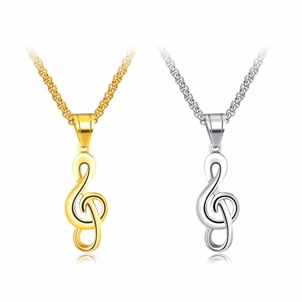 Stainless Steel Women Men's Necklace Chain Fashion Music notation Pendant casting 3mm 24 inch
Stainless Steel Women Men's Necklace Chain Fashion Music notation Pendant casting 3mm 24 inch