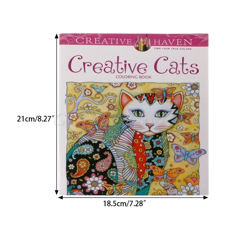 24 Pages Creative Cat Coloring Book Kill Time Painting Drawing Book For Children Dropshipping
24 Pages Creative Cat Coloring Book Kill Time Painting Drawing Book For Children Dropshipping