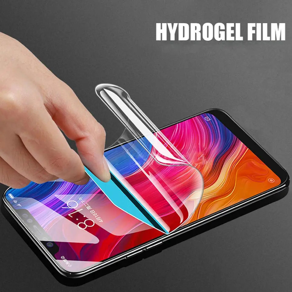Гидрогель пленка для Xiaomi mi 9 5S 5C 5 Plus Note 2 3 X MAX 2X8 8SE A1 Экран протектор 3D полная мягкая